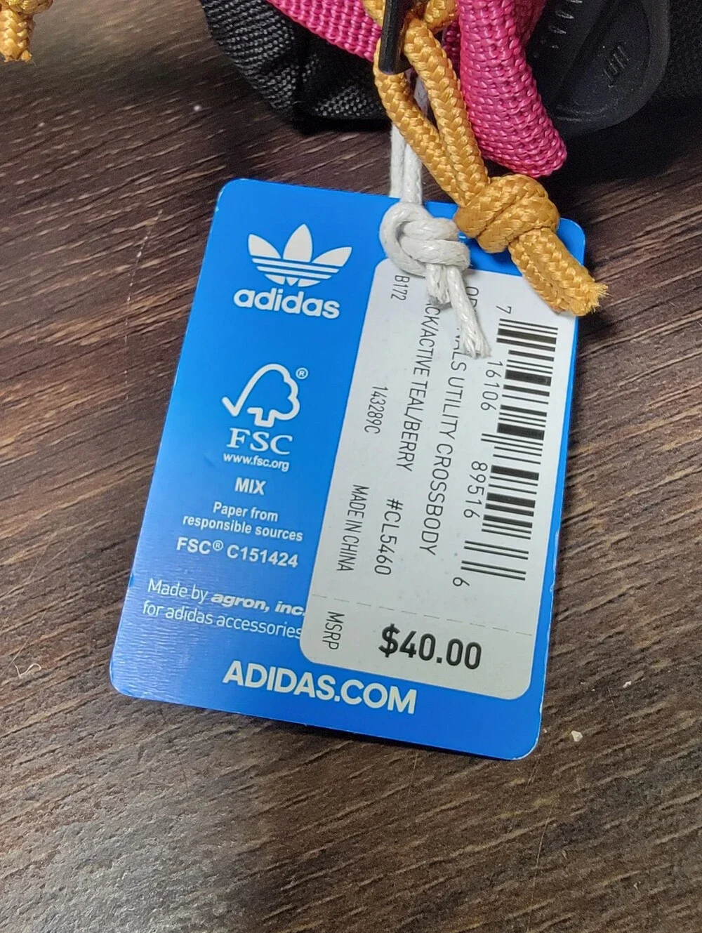 BRAND NEW Adidas Oversized Utility Crossbody Unisex Bag